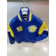 Giubbino Mitchell And Ness GOLDEN STATE nba Heavyweight Satin Jacket