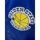 Giubbino Mitchell And Ness GOLDEN STATE nba Heavyweight Satin Jacket