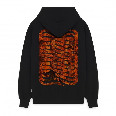 Felpa Propaganda Ribs Underwood Hoodie Black FE739