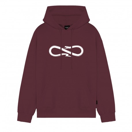 Felpa Propaganda Logo Og Hoodie Garnet 24FWPRFE752