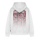 Felpa Propaganda Ribs Coral Hoodie White 24FWPRFE792