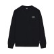 Felpa Propaganda Logo Embroidery Crewneck Black