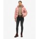 Giubbino Superdry bomber Puffer Rosa con cappuccio Sports