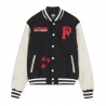 Giubbino Propaganda Varsity Black/Grey Nightmare