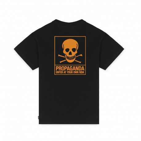 T-shirt Propaganda Danger Tee Black 25SSPRTS907